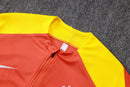 Conjunto Agasalho Brasil Laranja  | PrimeFut