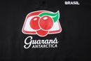 Conjunto Agasalho Brasil Preto/Laranja  | PrimeFut