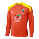 Conjunto Agasalho Brasil Laranja  | PrimeFut